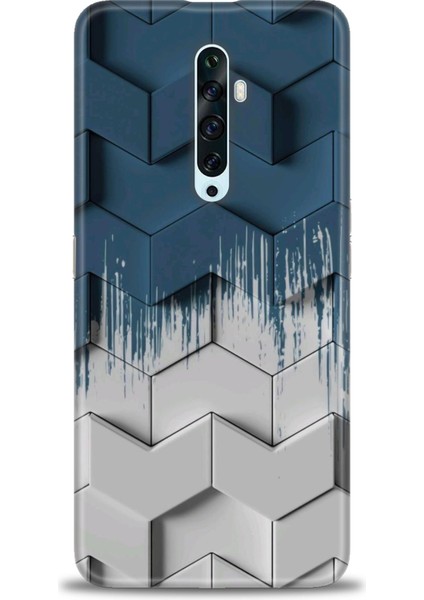 Oppo Reno 2z Kılıf Hd Baskılı Kılıf + Seramik Tam Kaplayan Ekran Koruyucu 321