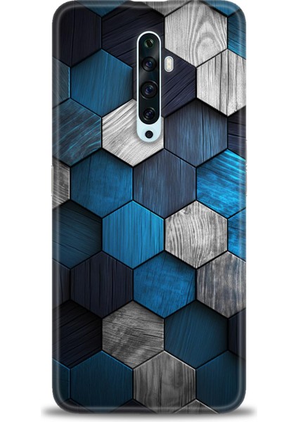 Oppo Reno 2z Kılıf Hd Baskılı Kılıf + Seramik Tam Kaplayan Ekran Koruyucu 323