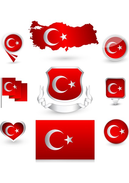 Türkiye Sticker Set