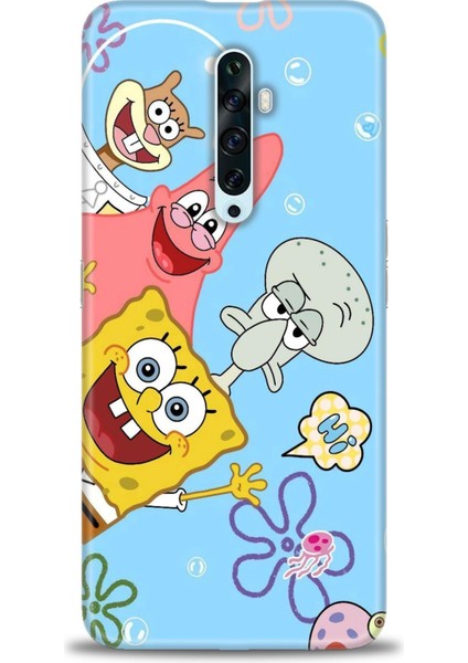 Oppo Reno 2z Kılıf Hd Baskılı Kılıf + Seramik Tam Kaplayan Ekran Koruyucu 452