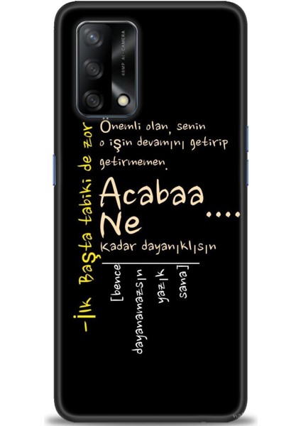 Oppo A74 Kılıf Hd Baskılı Kılıf + Seramik Tam Kaplayan Ekran Koruyucu 393