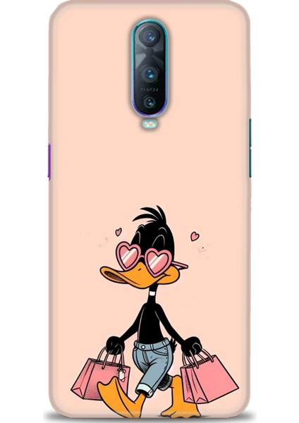 Oppo RX17 Pro Kılıf Hd Baskılı Kılıf + Seramik Tam Kaplayan Ekran Koruyucu 405