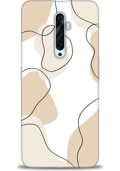 Oppo Reno 2z Kılıf Hd Baskılı Kılıf + Seramik Tam Kaplayan Ekran Koruyucu 179