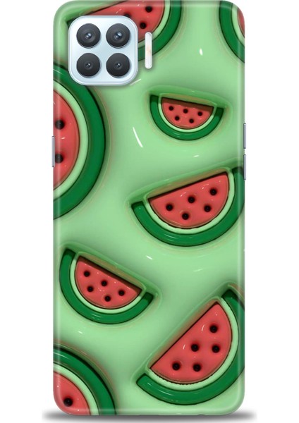 Oppo Reno 4 Lite Kılıf Hd Baskılı Kılıf + Seramik Tam Kaplayan Ekran Koruyucu 118