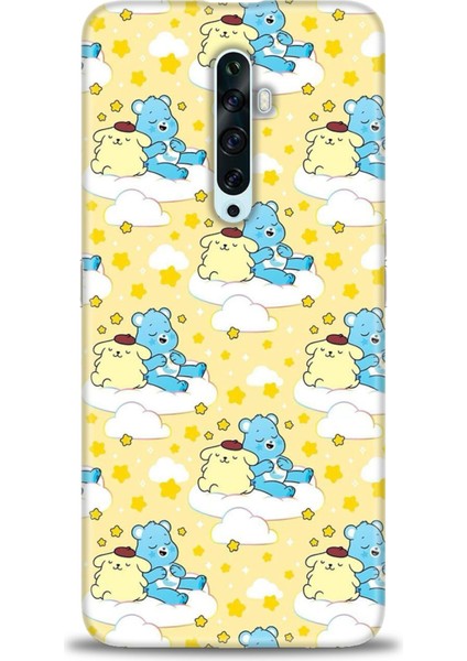 Oppo Reno 2z Kılıf Hd Baskılı Kılıf + Seramik Tam Kaplayan Ekran Koruyucu 495
