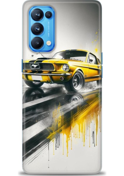 Oppo Reno 5 Pro Kılıf Hd Baskılı Kılıf + Seramik Tam Kaplayan Ekran Koruyucu 108