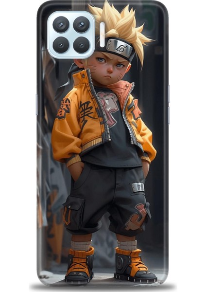 Oppo Reno 4 Lite Kılıf Hd Baskılı Kılıf + Seramik Tam Kaplayan Ekran Koruyucu 253