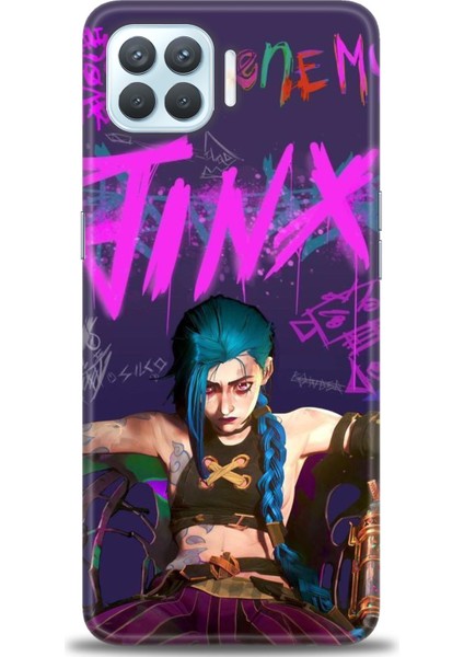Oppo Reno 4 Lite Kılıf Hd Baskılı Kılıf + Seramik Tam Kaplayan Ekran Koruyucu 275