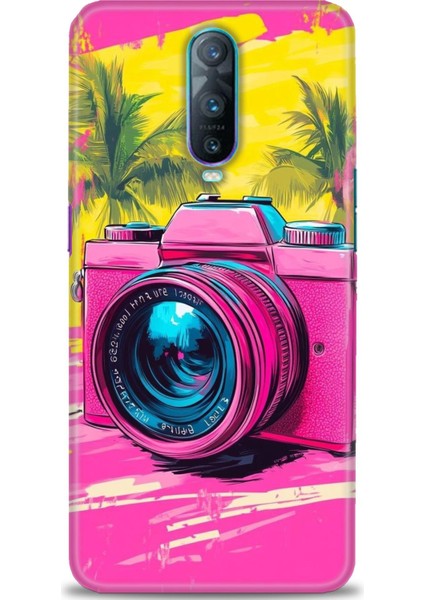 Oppo RX17 Pro Kılıf Hd Baskılı Kılıf + Seramik Tam Kaplayan Ekran Koruyucu 442