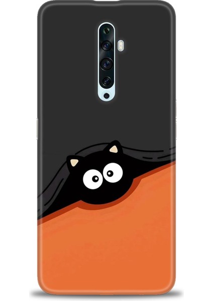 Oppo Reno 2z Kılıf Hd Baskılı Kılıf + Seramik Tam Kaplayan Ekran Koruyucu 80
