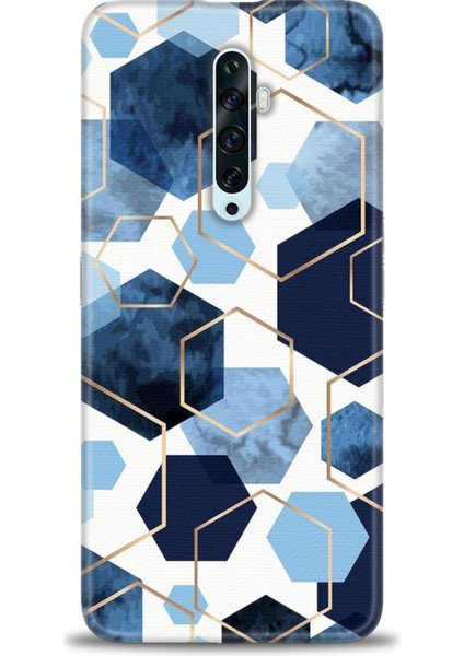 Oppo Reno 2z Kılıf Hd Baskılı Kılıf + Seramik Tam Kaplayan Ekran Koruyucu 324