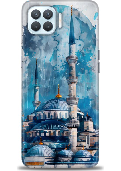 Oppo Reno 4 Lite Kılıf Hd Baskılı Kılıf + Seramik Tam Kaplayan Ekran Koruyucu 228