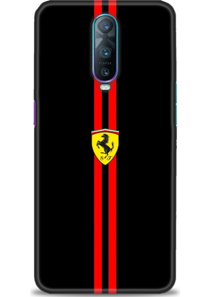Oppo RX17 Pro Kılıf Hd Baskılı Kılıf + Seramik Tam Kaplayan Ekran Koruyucu 380