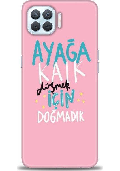 Oppo Reno 4 Lite Kılıf Hd Baskılı Kılıf + Seramik Tam Kaplayan Ekran Koruyucu 161