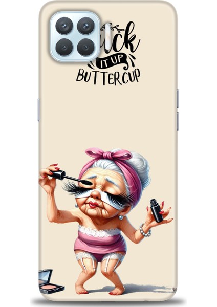 Oppo Reno 4 Lite Kılıf Hd Baskılı Kılıf + Seramik Tam Kaplayan Ekran Koruyucu 50