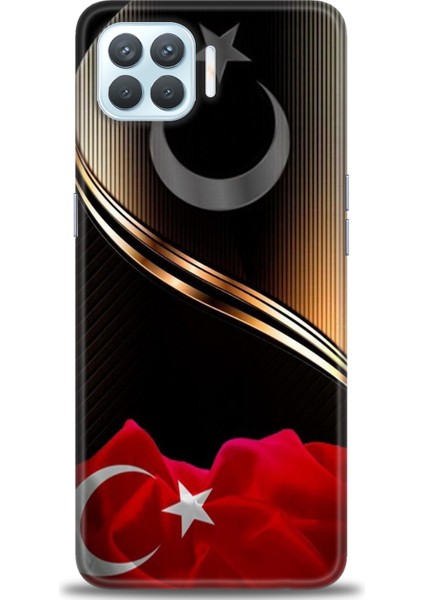 Oppo Reno 4 Lite Kılıf Hd Baskılı Kılıf + Seramik Tam Kaplayan Ekran Koruyucu 33