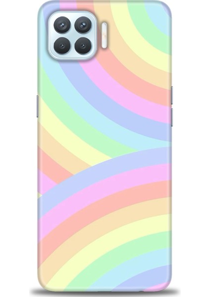 Oppo Reno 4 Lite Kılıf Hd Baskılı Kılıf + Seramik Tam Kaplayan Ekran Koruyucu 425