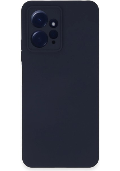Xiaomi Redmi Note 12 4g Kılıf Nano Içi Kadife Silikon - Lacivert Zrnet
