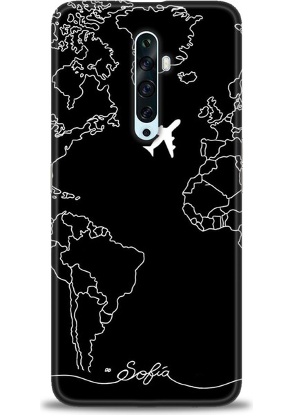 Oppo Reno 2z Kılıf Hd Baskılı Kılıf + Seramik Tam Kaplayan Ekran Koruyucu 382
