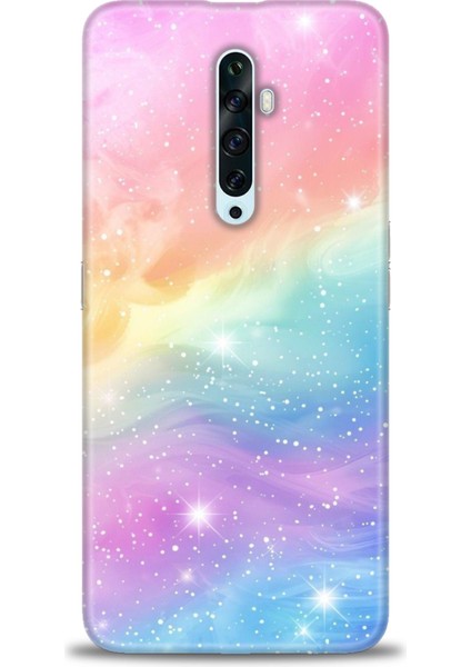 Oppo Reno 2z Kılıf Hd Baskılı Kılıf + Seramik Tam Kaplayan Ekran Koruyucu 422