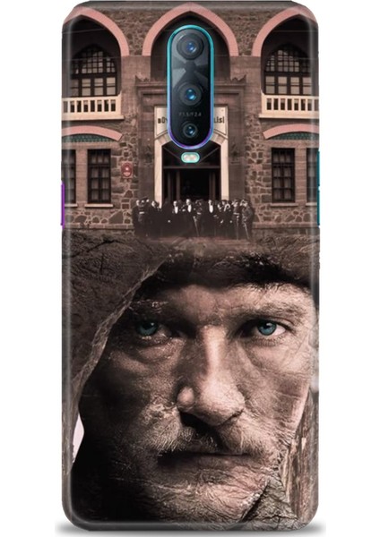 Oppo RX17 Pro Kılıf Hd Baskılı Kılıf + Seramik Tam Kaplayan Ekran Koruyucu 30