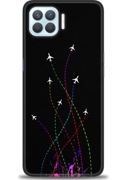 Oppo Reno 4 Lite Kılıf Hd Baskılı Kılıf + Seramik Tam Kaplayan Ekran Koruyucu 388