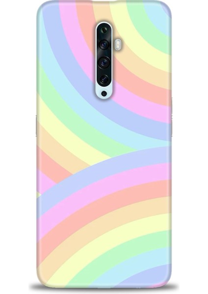 Oppo Reno 2z Kılıf Hd Baskılı Kılıf + Seramik Tam Kaplayan Ekran Koruyucu 425