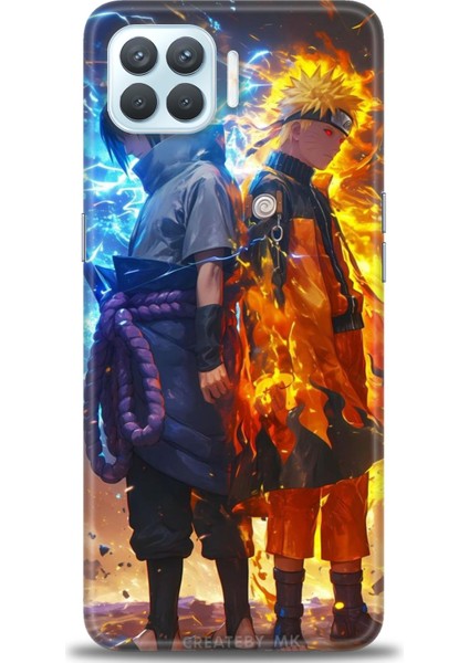 Oppo Reno 4 Lite Kılıf Hd Baskılı Kılıf + Seramik Tam Kaplayan Ekran Koruyucu 260