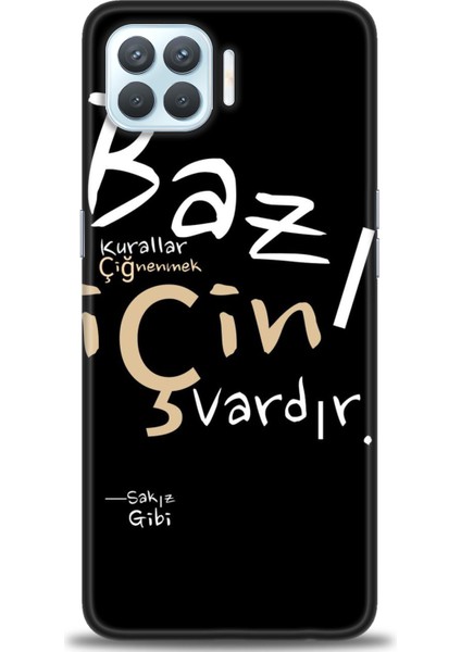 Oppo Reno 4 Lite Kılıf Hd Baskılı Kılıf + Seramik Tam Kaplayan Ekran Koruyucu 394