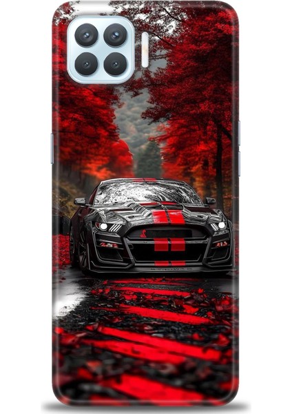 Oppo Reno 4 Lite Kılıf Hd Baskılı Kılıf + Seramik Tam Kaplayan Ekran Koruyucu 490