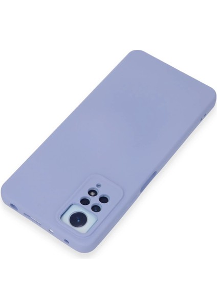 Xiaomi Redmi Note 12 Pro 4g Kılıf Nano Içi Kadife Silikon - Lila Zrnet