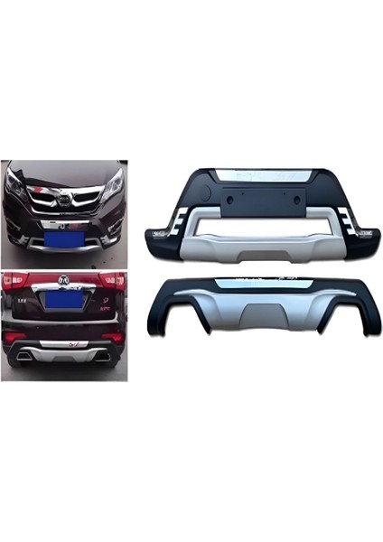 Byd S7 2012 2016 Arası Ön Arka Difüzör (Ithal) modelleri