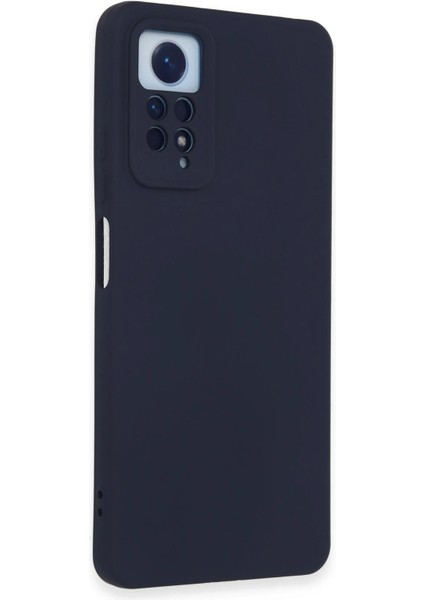 Xiaomi Redmi Note 12 Pro 4g Kılıf Nano Içi Kadife Silikon - Lacivert Zrnet