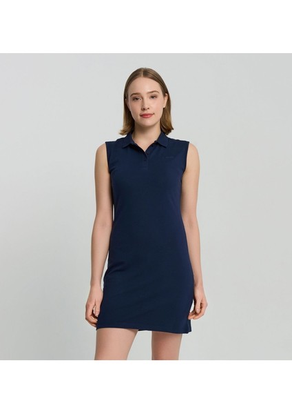 Kadın Koyu Lacivert Elbise Elbise 9290031466