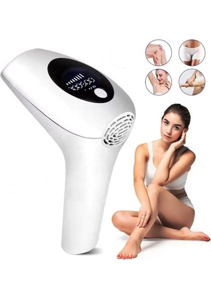 Kadın-Erkek Ipl Buz Lazer Epilasyon Acısız Tüm Bölge Profesyonel Lazer Epilasyon Aleti 900.000 Atım-No1-