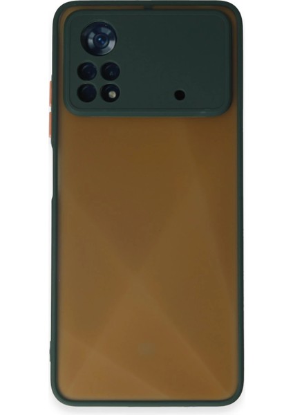 Xiaomi Poco X4 Pro 5g Kılıf Montreal Silikon Kapak - Yeşil Zrnet