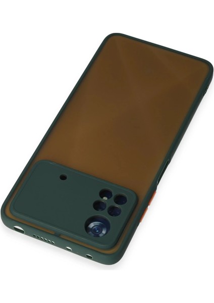 Xiaomi Poco X4 Pro 5g Kılıf Montreal Silikon Kapak - Yeşil Zrnet