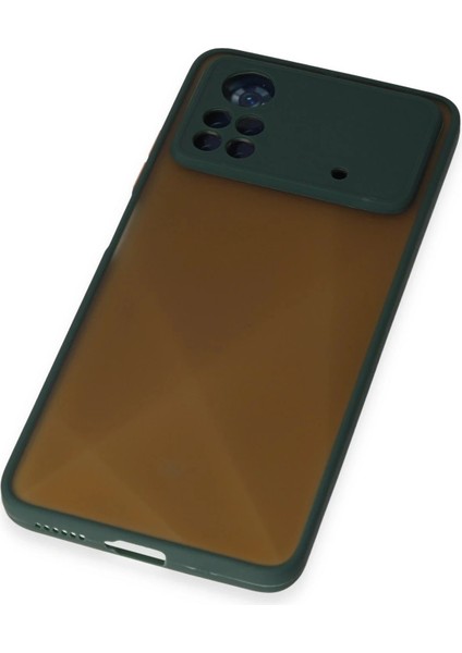 Xiaomi Poco X4 Pro 5g Kılıf Montreal Silikon Kapak - Yeşil Zrnet