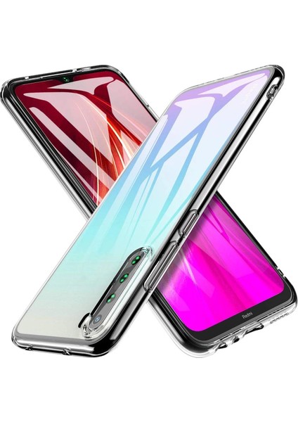 Xiaomi Redmi Note 8 Kılıf Lüx Şeffaf Silikon Zrnet