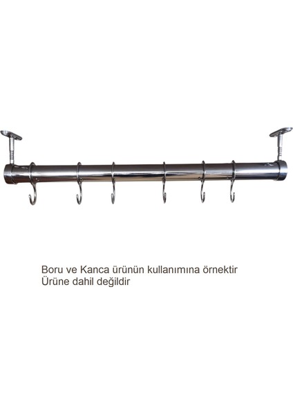 Yuvarlak Askı Babası Açık (2 Adet)