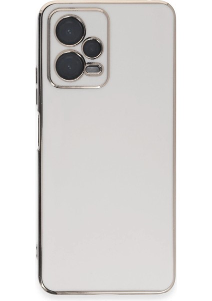 Xiaomi Poco X5 5g Kılıf Volet Silikon - Beyaz Zrnet