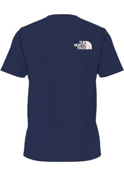 The North Face Lacivert Basklı Erkek Bisiklet Yaka T-Shirt fiyatları