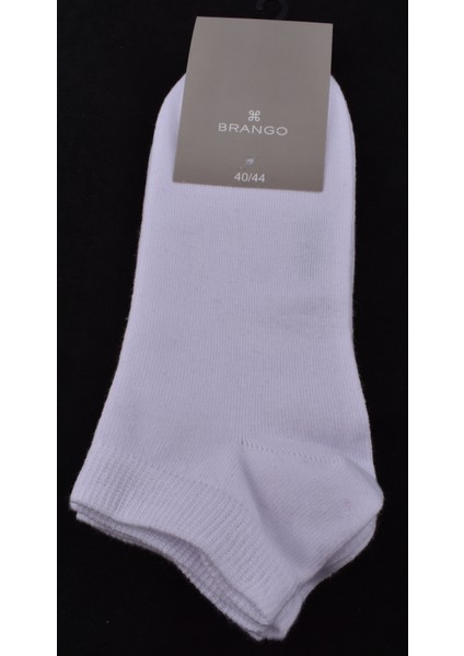 BRG-99001 Mevsimlik 3 Lü Çorap/beyaz/40-44