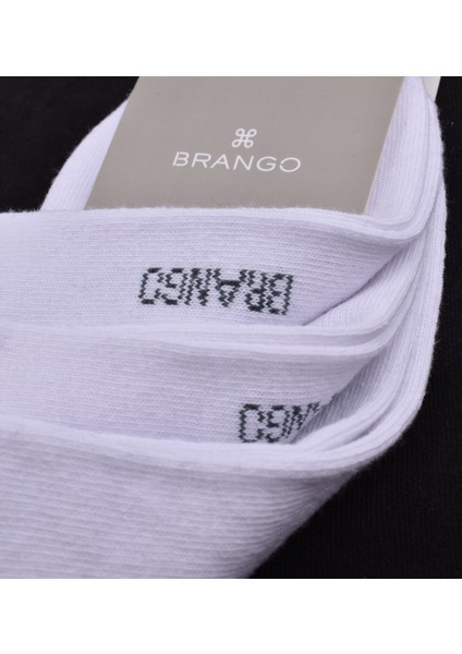 BRG-99001 Mevsimlik 3 Lü Çorap/beyaz/40-44