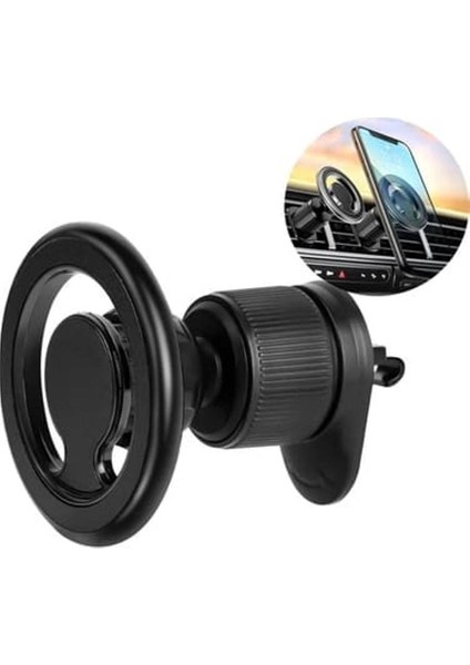 Magsefe Uyumlu Kancalı Manyetik Araç Tutucu Tüm Cihazlarla Uyumlu indirimleri