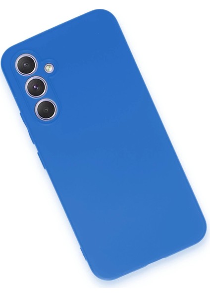 Samsung Galaxy A54 5g Kılıf First Silikon - Mavi Zrnet modelleri