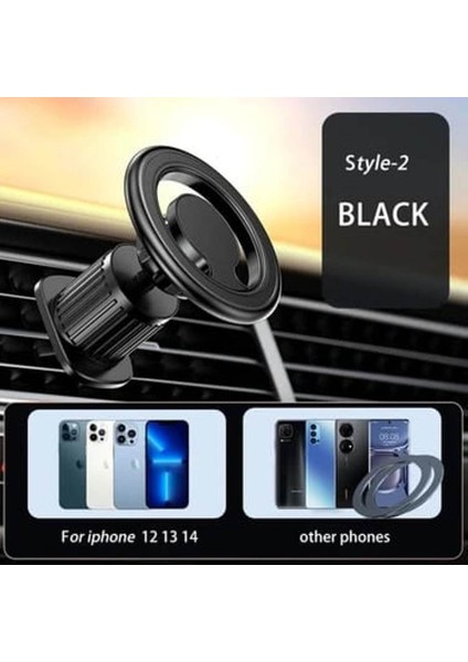 Magsefe Uyumlu Kancalı Manyetik Araç Tutucu Iphone 11/12/13/14/15/16 Uyumlu fırsatları