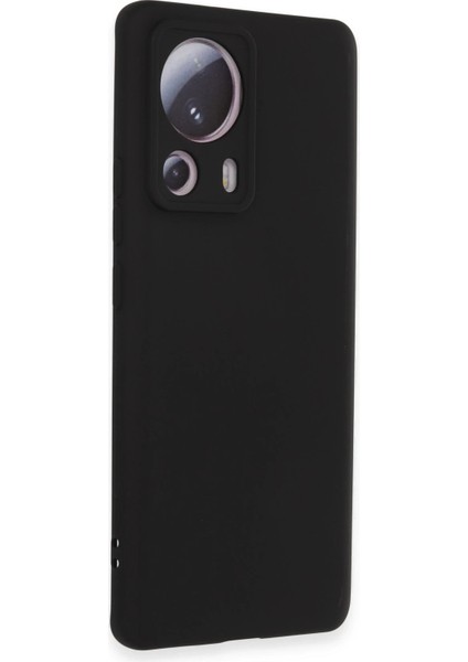 Xiaomi Mi 13 Lite Kılıf Nano Içi Kadife Silikon - Siyah Zrnet fiyatları