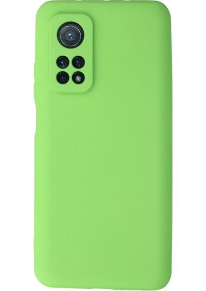 Xiaomi Mi 10T Kılıf First Silikon - Yeşil Zrnet