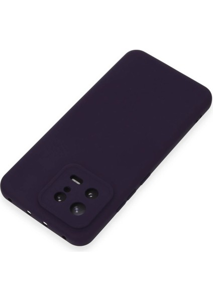Xiaomi Mi 13 Kılıf Nano Içi Kadife Silikon - Mor Zrnet modelleri